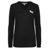 Thumbnail image for  Womens Black VNeck Sweater