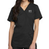 Thumbnail image for  Womens Black Revolution Scrub Top