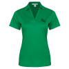 Thumbnail image for  Womens Kelly Green Performance Fine Jacquard Polo