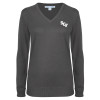 Thumbnail image for  Womens Charcoal Heather VNeck Sweater