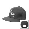 Thumbnail image for  Charcoal Flat Bill Snapback Hat