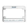 Thumbnail image for  Metal Motorcycle License Plate Frame in Chrome