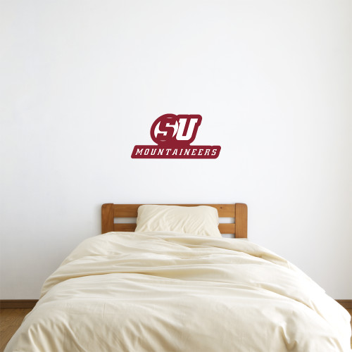  1 ft x 2 ft Fan WallSkinz - SU Mountaineers