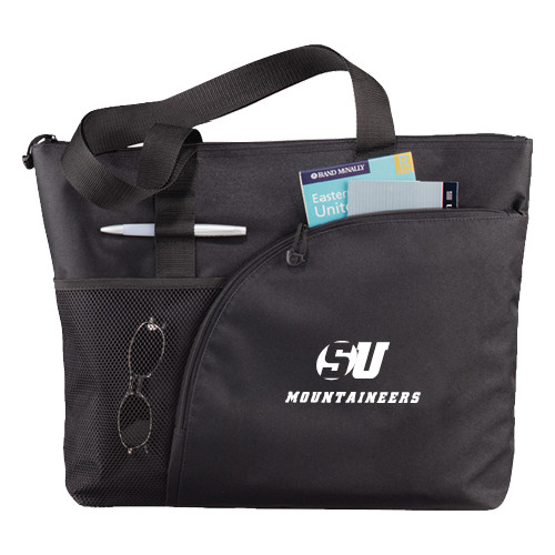  Excel Black Sport Utility Tote - SU Mountaineers