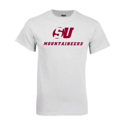  White T Shirt - SU Mountaineers