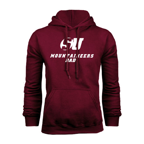  Maroon Fleece Hoodie - Dad