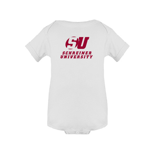  White Infant Onesie - Official Logo