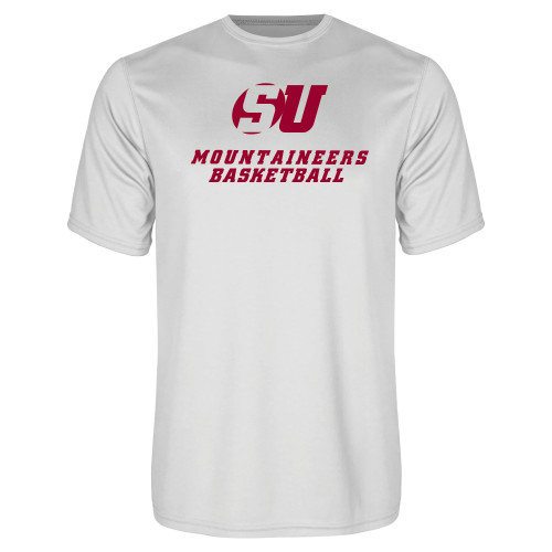  White Performance Tee - Basketball