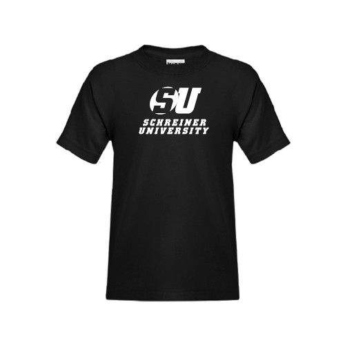  Youth Black T Shirt - Official Logo