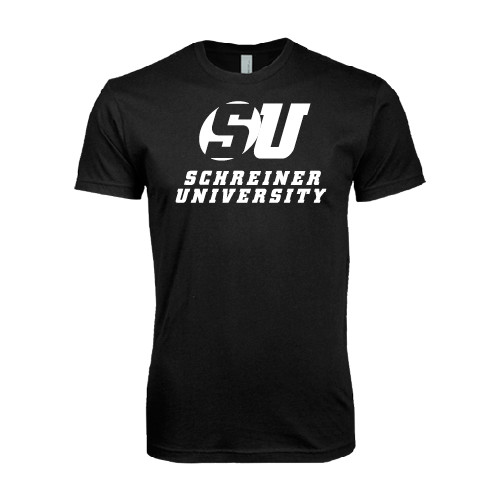  Next Level Black SoftStyle T Shirt - Official Logo