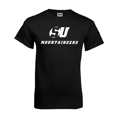  Black T Shirt - SU Mountaineers