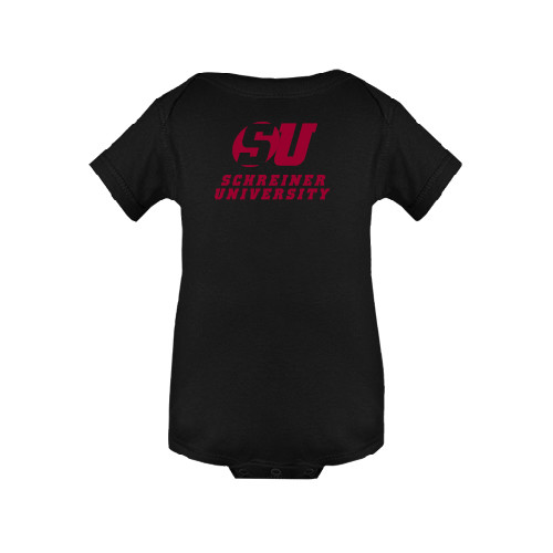  Black Infant Onesie - Official Logo