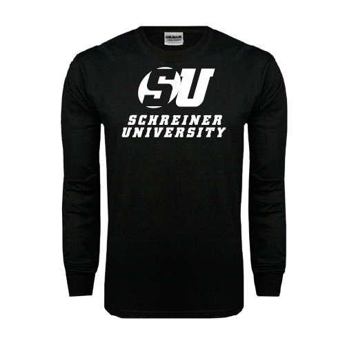  Black Long Sleeve T Shirt - Official Logo