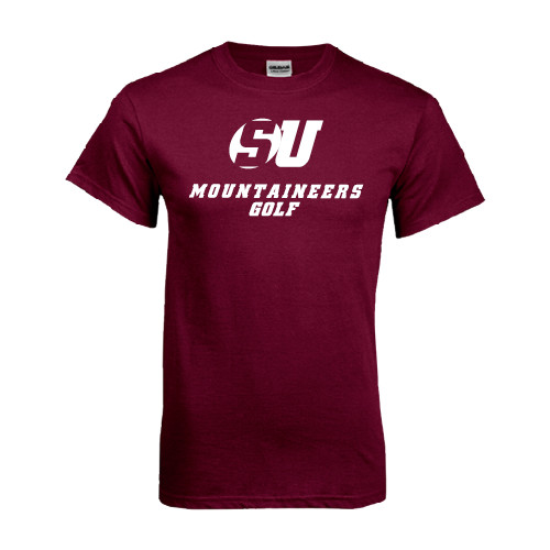  Maroon T Shirt - Golf