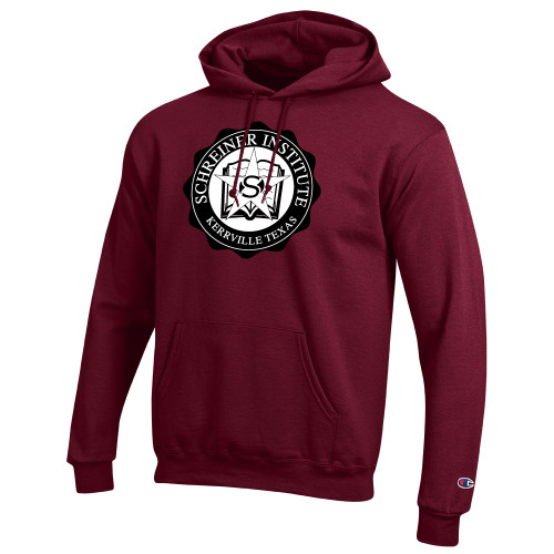 Main Image for  Champion Maroon Fleece Hoodie