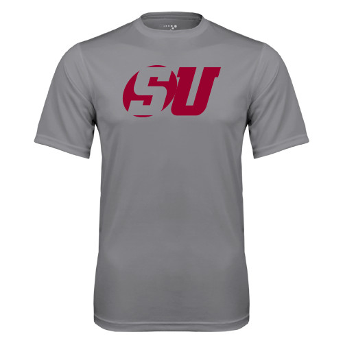  Grey Concrete Performance Tee - SU