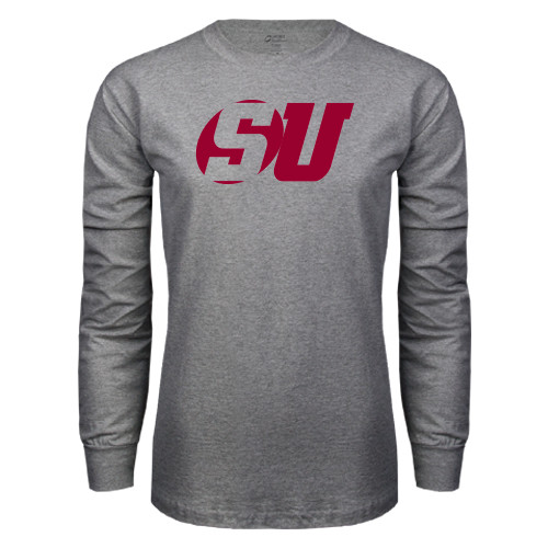  Grey Long Sleeve T Shirt - SU