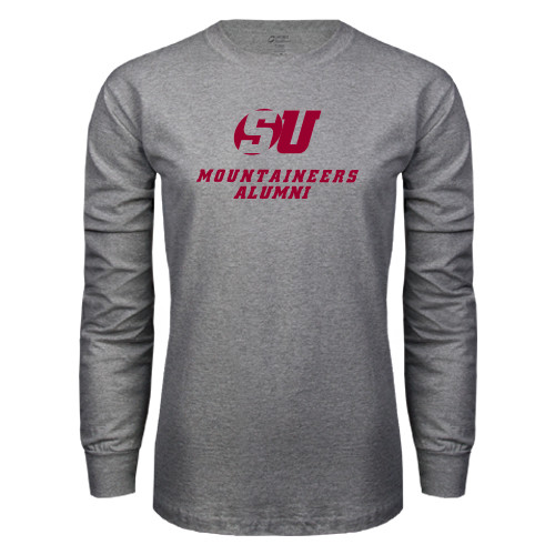  Grey Long Sleeve T Shirt - Alumni
