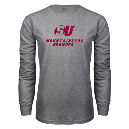  Grey Long Sleeve T Shirt - Grandpa