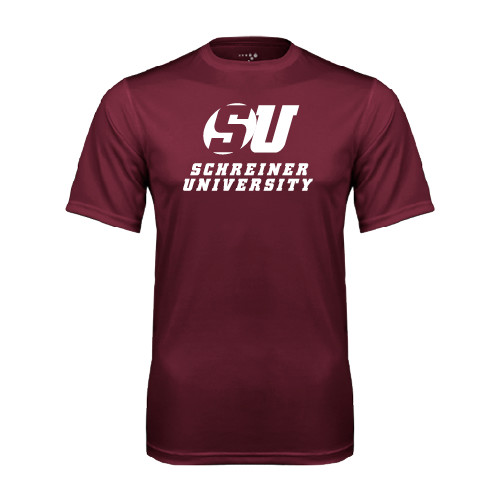  Maroon Performance Tee - Official Logo