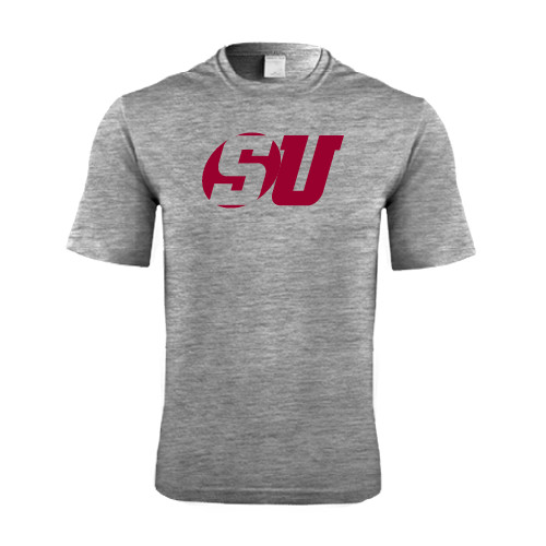  Grey Heather Performance Contender Tee - SU
