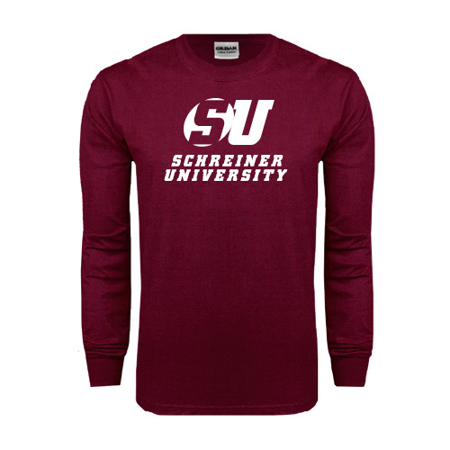 Main Image for  Maroon Long Sleeve T-Shirt