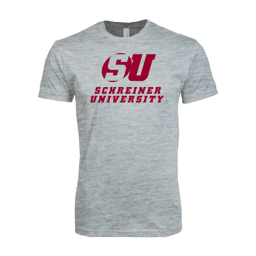  Next Level Heather Grey SoftStyle T Shirt - Official Logo
