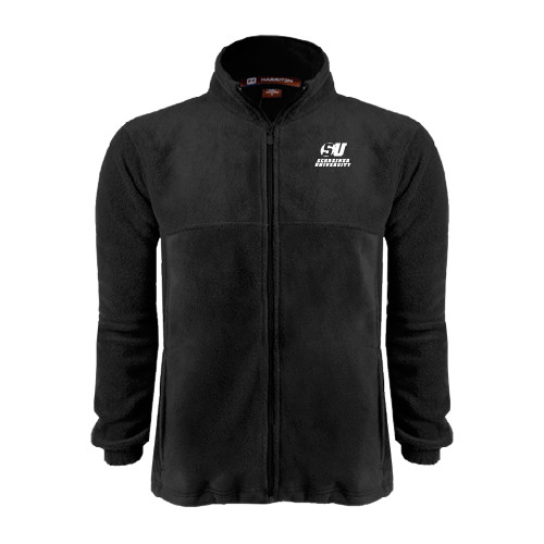  Black Fleece Full Zip Jacket - Official Logo