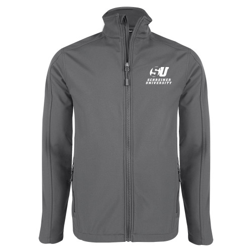  Charcoal Softshell Jacket - Official Logo