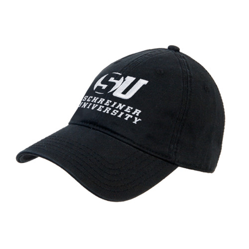  Black Unstructured Adjustable Low Profile Hat - Official Logo