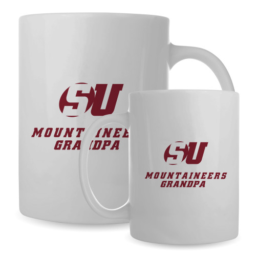  Full Color White Mug 15oz - Grandpa