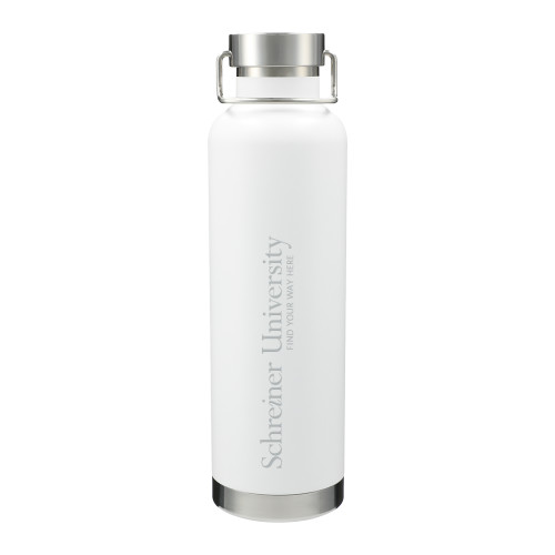  Thor Copper Vacuum Insulated White Bottle 32oz - University Wordmark Engraved