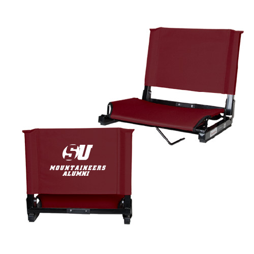  Stadium Chair Maroon - Alumni