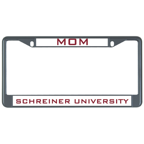  Mom Metal License Plate Frame in Black - Mom