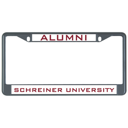  Alumni Metal License Plate Frame in Black - Alumni
