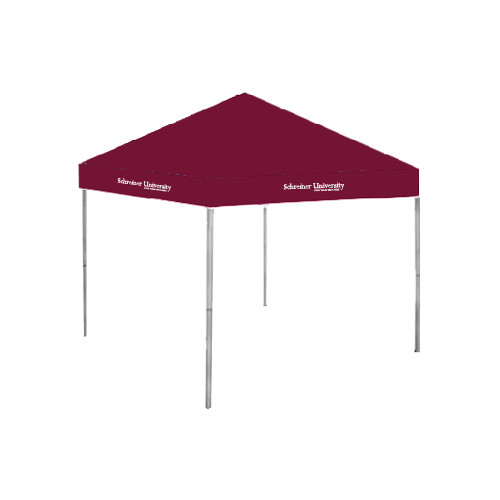  9 ft x 9 ft Maroon Tent - University Wordmark