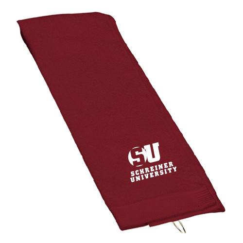  Maroon Golf Towel - Official Logo