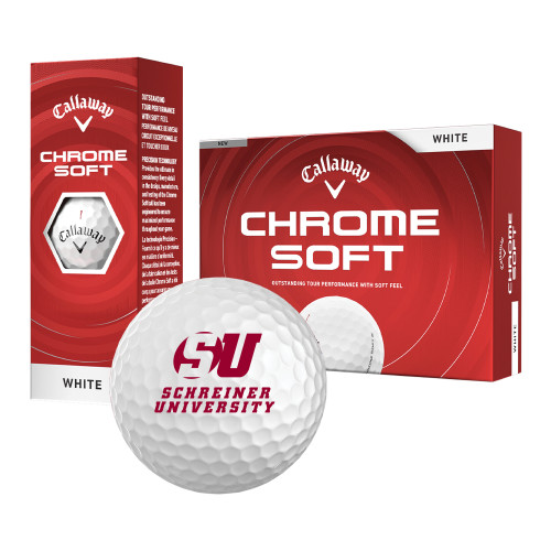  Callaway Chrome Soft Golf Balls 12/pkg - Official Logo