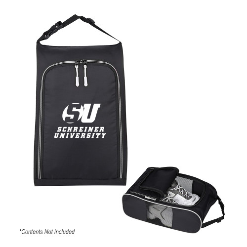  Crosstown Side Mesh Black Shoe Bag - Official Logo
