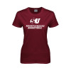 Thumbnail image for  Womens Maroon Short Sleeve Tee