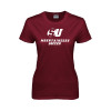Thumbnail image for  Womens Maroon Short Sleeve Tee