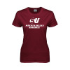 Thumbnail image for  Womens Maroon Short Sleeve Tee