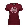 Thumbnail image for  Womens Maroon Short Sleeve Tee