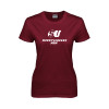 Thumbnail image for  Womens Maroon Short Sleeve Tee