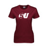 Thumbnail image for  Womens Maroon Short Sleeve Tee