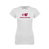 Thumbnail image for  Next Level Womens White Boyfriend Tee