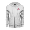 Thumbnail image for  ENZA Womens White Fleece Full Zip Hoodie