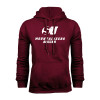 Thumbnail image for  Maroon Fleece Hoodie