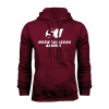 Thumbnail image for  Maroon Fleece Hoodie