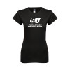 Thumbnail image for  Next Level Womens Black Boyfriend Tee